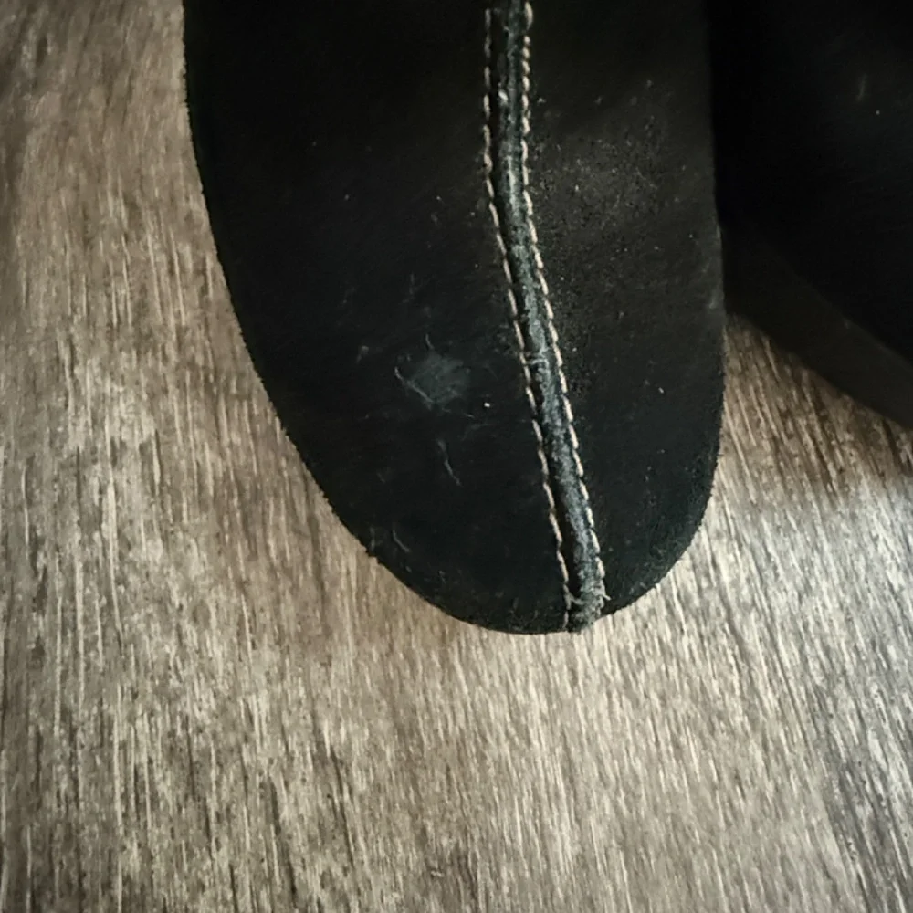ANTEBI Cold Weather Suede Wedge Bootie 8